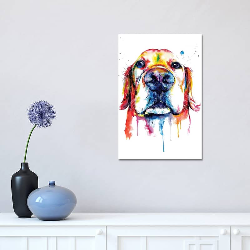 iCanvas "Retriever" by Weekday Best Canvas Print - 18x12x1.5