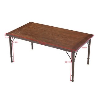 Rectangular Wood Dining Table - Bed Bath & Beyond - 39870388