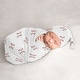 preview thumbnail 1 of 4, Baseball Collection Boy Baby Cocoon and Beanie Hat Sleep Sack - 2pc Set - Red and White Americana Sports