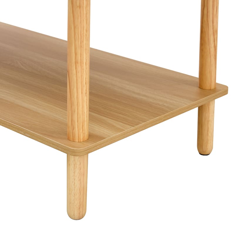 Living Room Rectangular 2-Tier Coffee Table