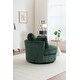 preview thumbnail 22 of 61, Oversized 360 Degreed Swivel Accent Chair Modern Soft Plush Corduroy Round Barrel Chair for Living Room Bedroom with Pillows