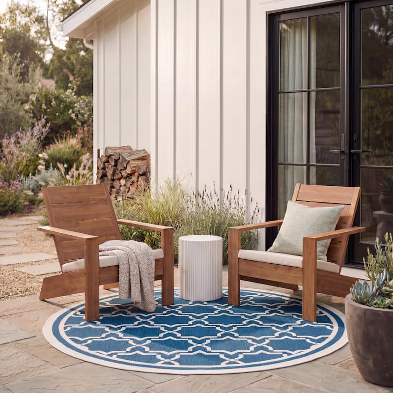 SAFAVIEH Courtyard Gulsin Indoor/ Outdoor Waterproof Patio Backyard Rug