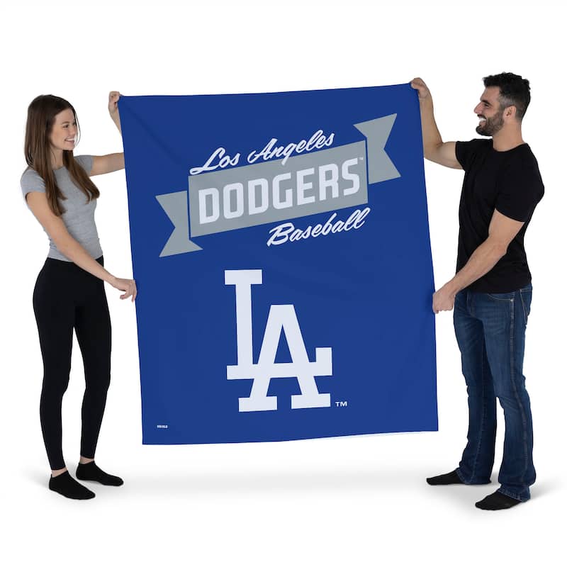 MLB Premium Dodgers Printed Wall Hanging - 34"x40"