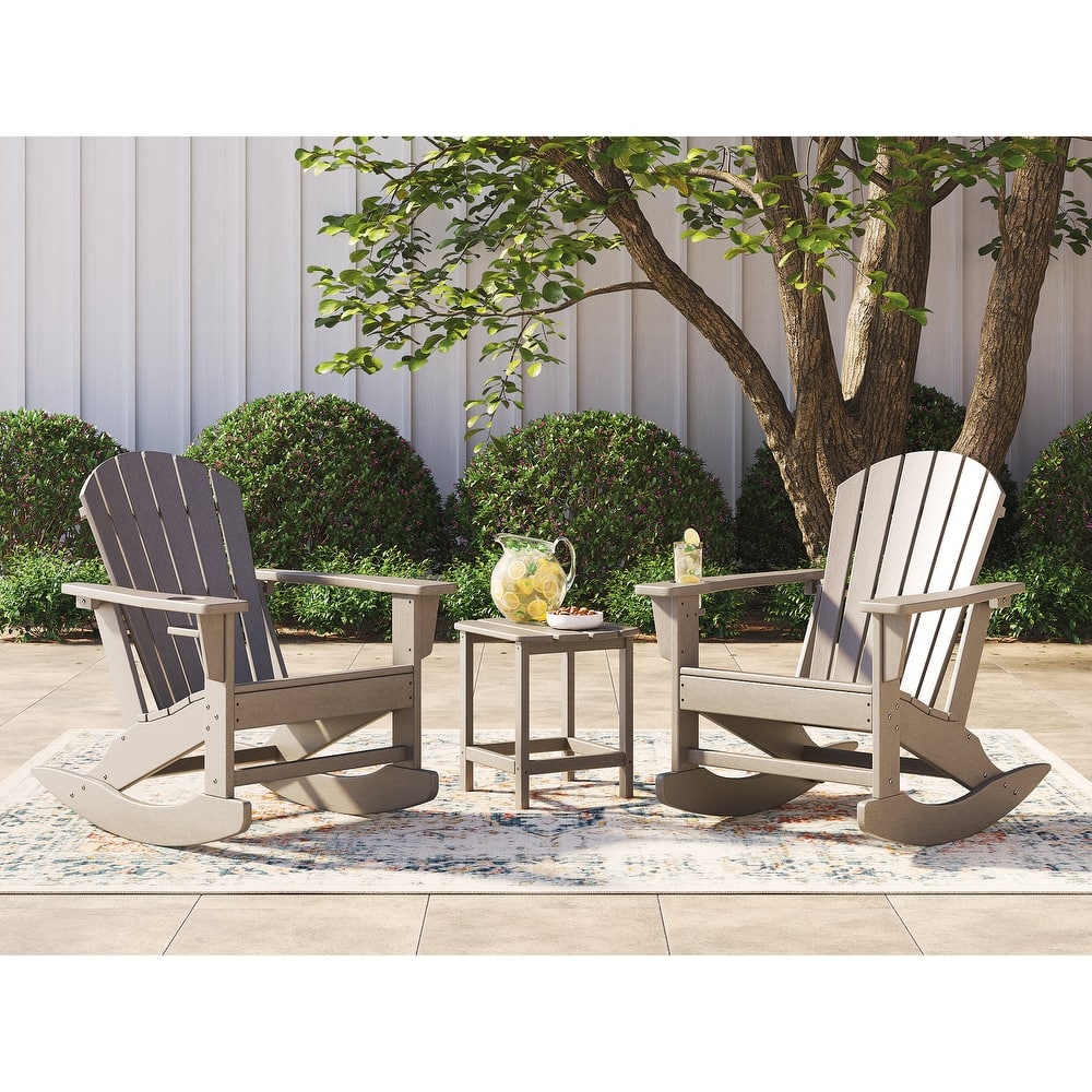 Signature Design by Ashley Sundown Treasure 3-Piece Outdoor Package - 31.25" W x 35.25" D x 37.13" H