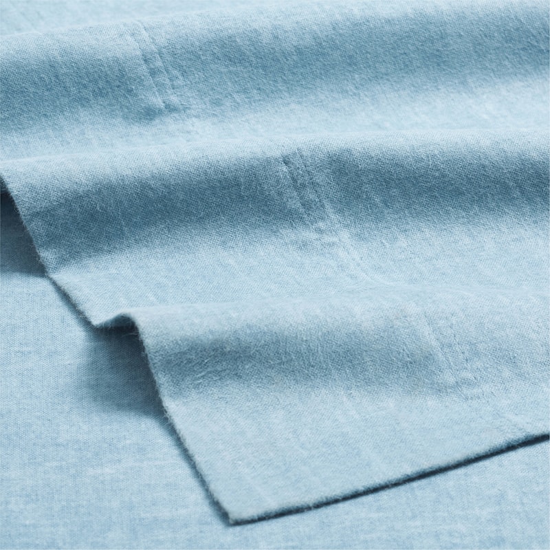 Superior Melange Flannel Cotton Sheet Set