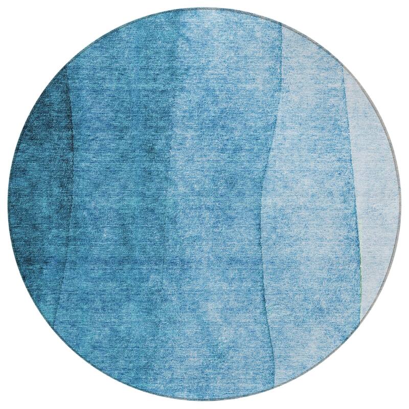 HomeRoots Ombre Transitional Rectangle Outdoor Rug