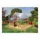preview thumbnail 5 of 13, Palram - Canopia Outdoor Mythos 6' x 8' Greenhouse - Silver