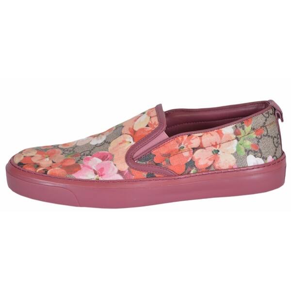gucci pink slip on shoes