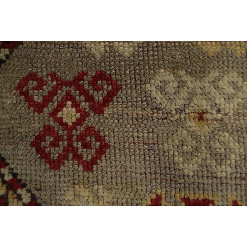 Hand Knotted Oriental 100% Wool Carpet Traditional Tribal Beige & Ivories Kazak Area Rug - 7' 11'' X 4' 11''