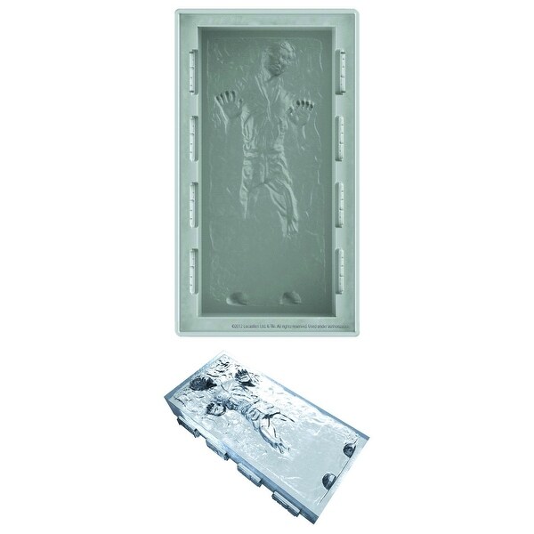 Star Wars Han Solo In Carbonite Deluxe Large Size Silicone Ice Tray Multi