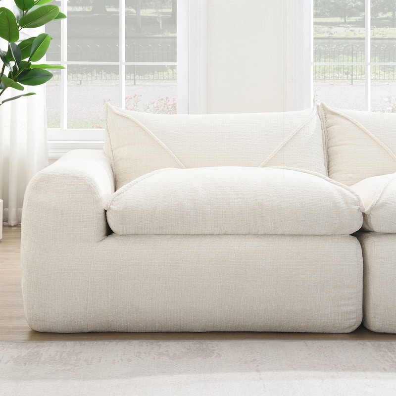 Comfortable Compressed Sofa with Versatile Design and Premium Materials