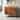 Wood Cabinet Modern Dimensional Front Panel Tapered Legs - 32" Brown - 38" x 18" x 32"
