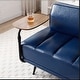 preview thumbnail 9 of 28, 55"W Faux Leather End of Bed Bench With side table