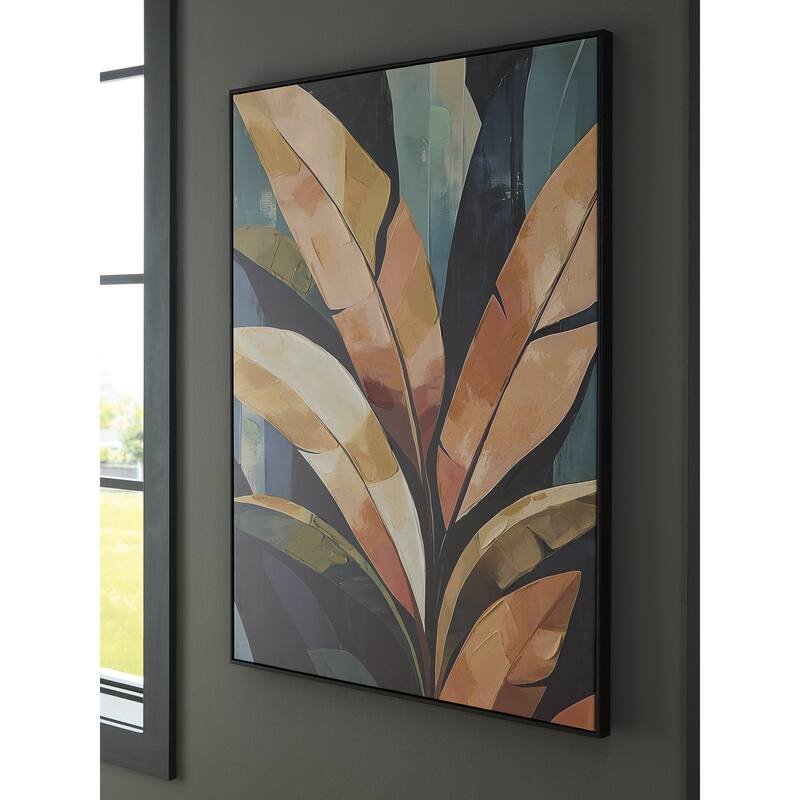 Signature Design by Ashley Laurelie Orange/Green Wall Art