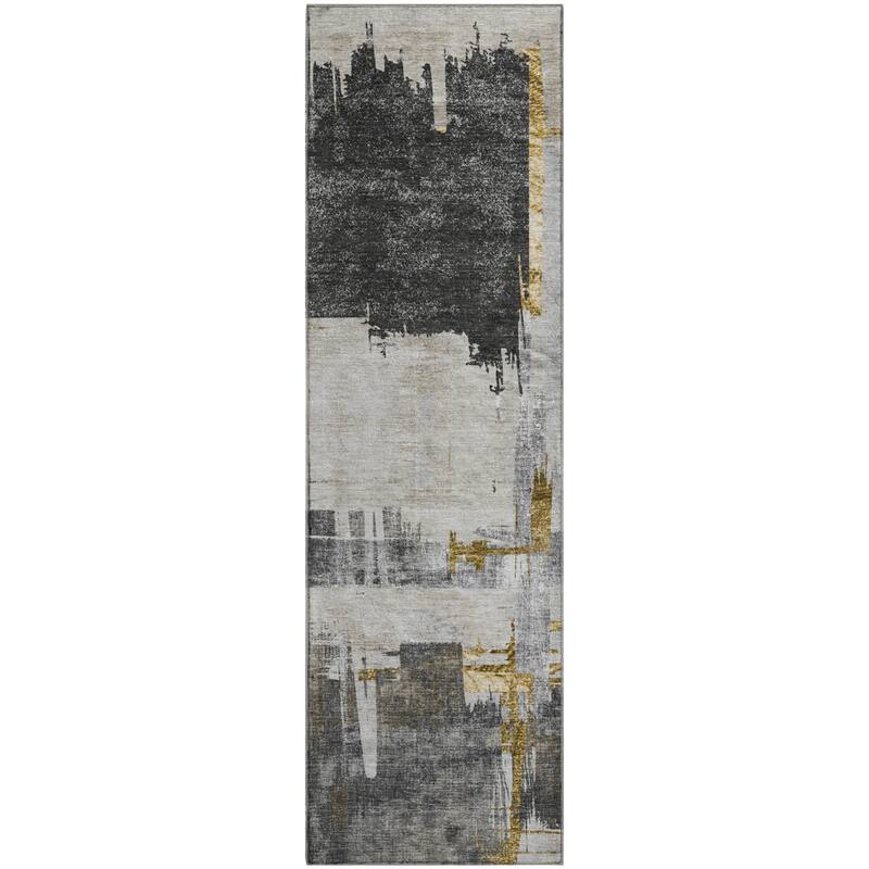 Premium Washable Super Soft Abstract Contemporary Mayfield Rug