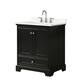 Option Dark Espresso / Giotto Quartz Top / Polished