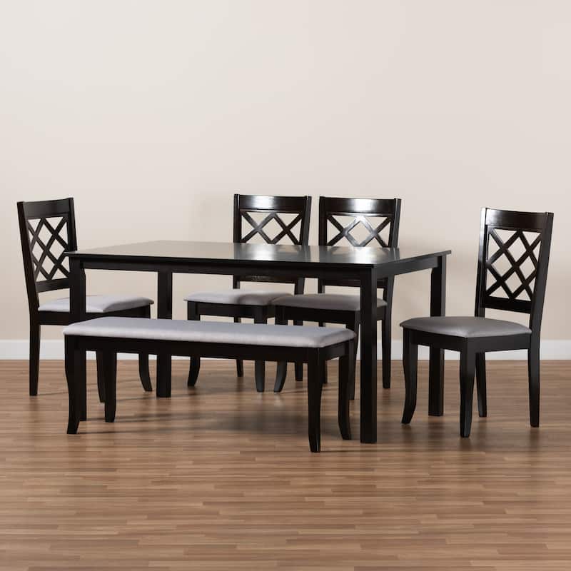 Andor Modern and Contemporary 6-Piece Dining Set
