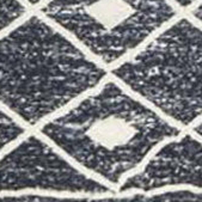 HomeRoots Geometric Modern, Contemporary Rectangle Area Rug