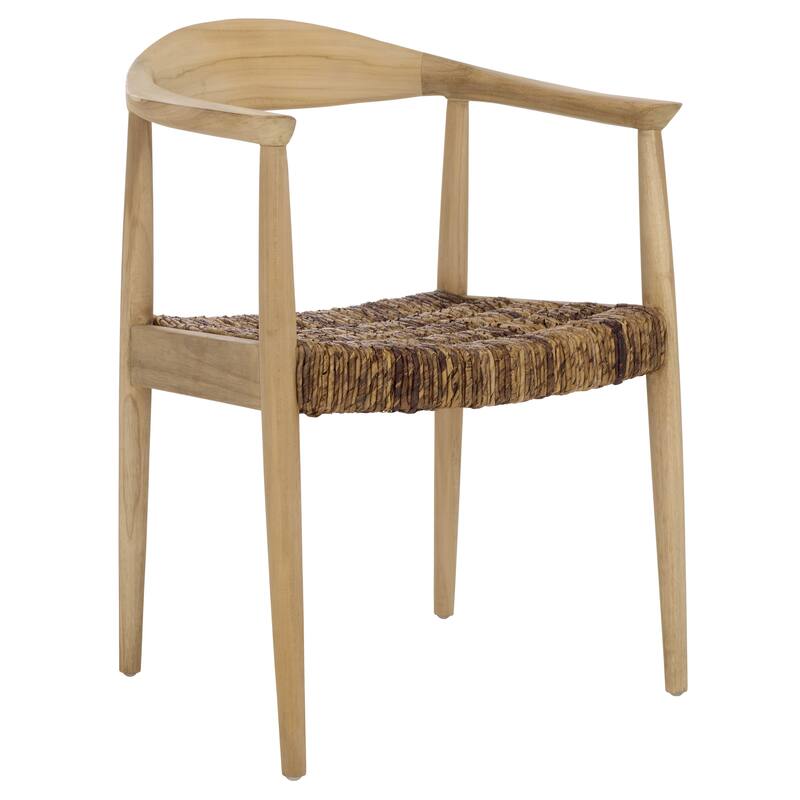 SAFAVIEH HOME Bandelier Banana Weaved Dining Chair - 25"W x 22"D x 31"H