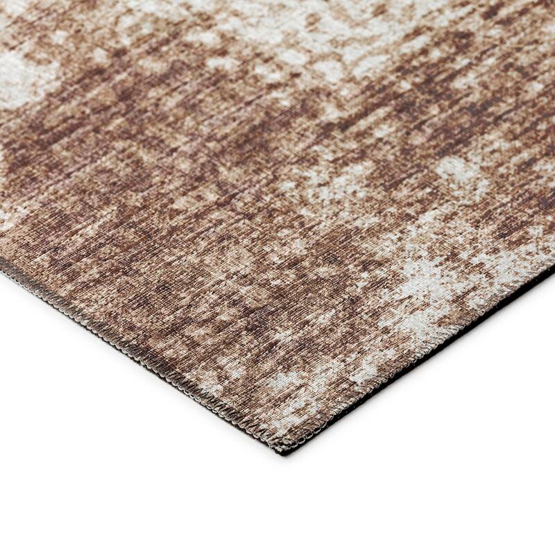 Indoor/Outdoor Rylee Modern Bordered Washable Rug