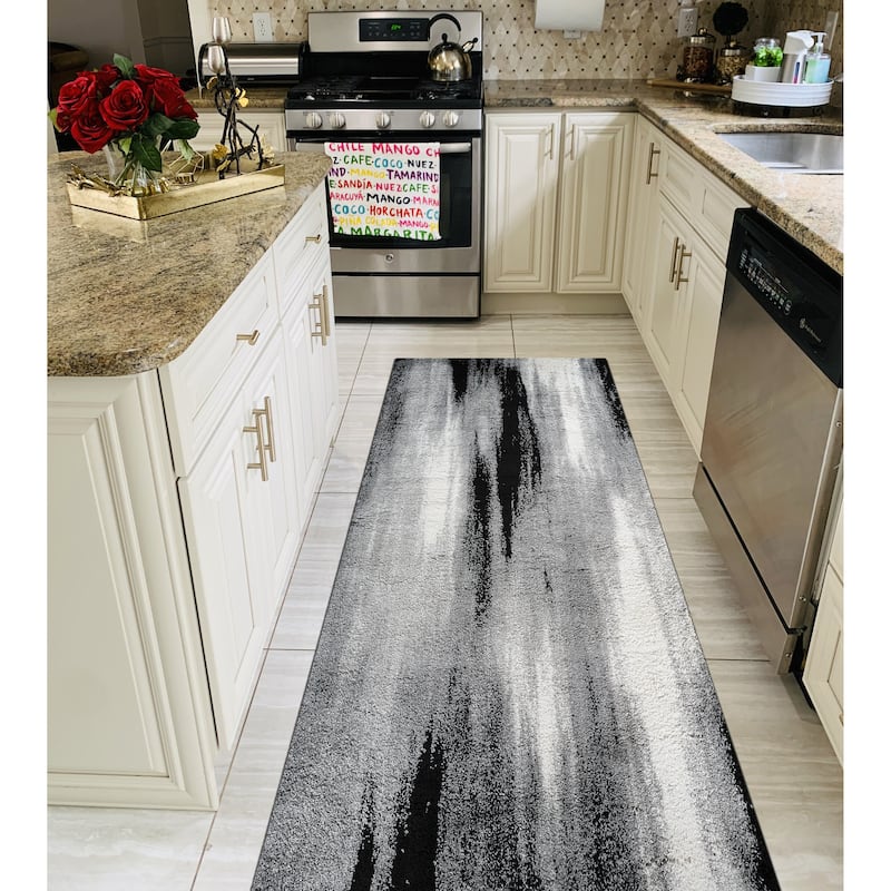 Noori Rug Lux Baxter Abstract 2-Inch Shag Rug