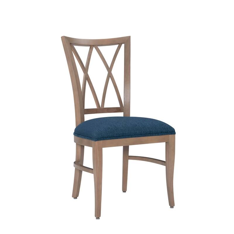 Osborne Natural Solid Wood Farmhouse Side Dining Chair