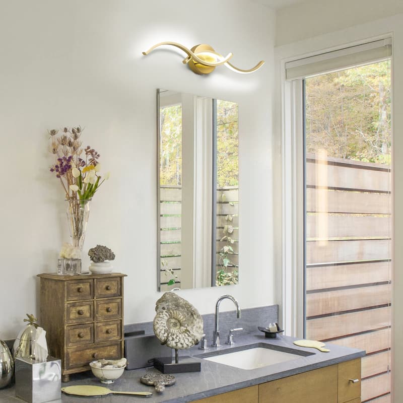 23.6'' Modern Intergrated LED Vanity Light Wall Sconce for Bathroom - 23.6