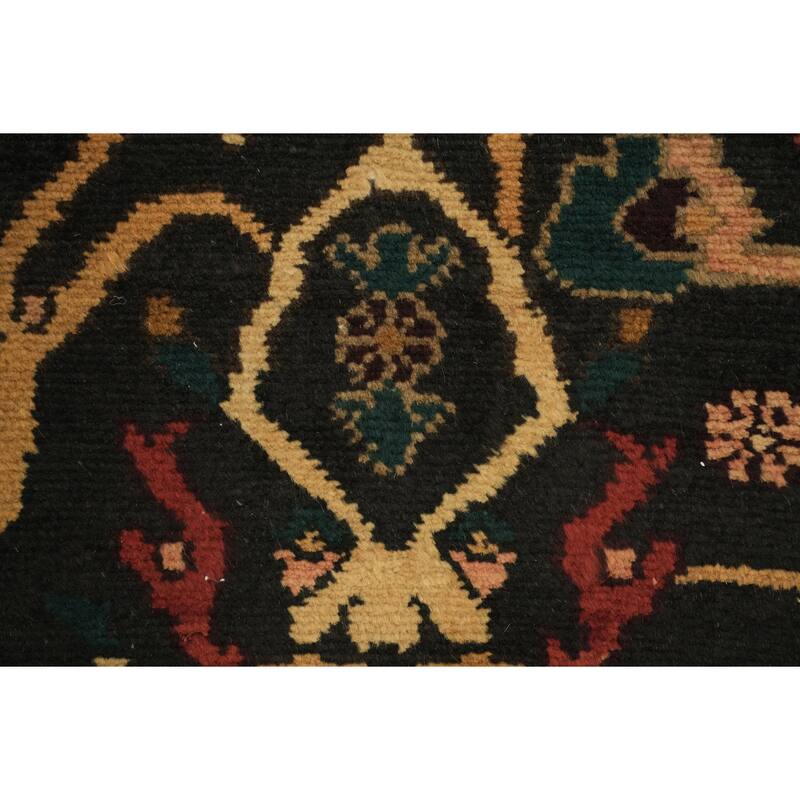 Hand Knotted Oriental 100% Wool Carpet Traditional Geometric Red Bakhtiari Area Rug - 9' 5'' X 6' 9''