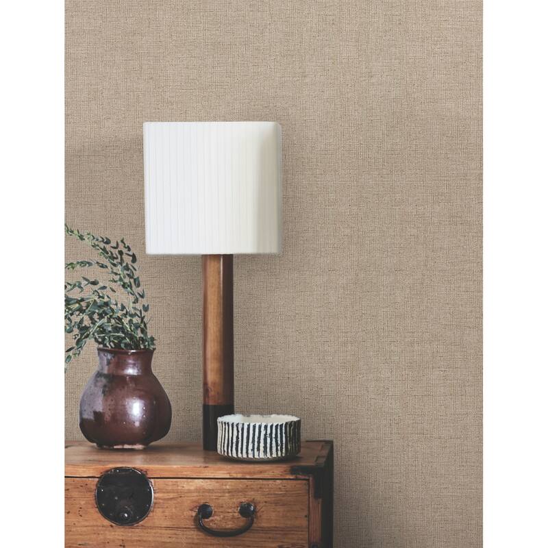 York Wallcoverings Hardy Linen Adirondack Wallpaper