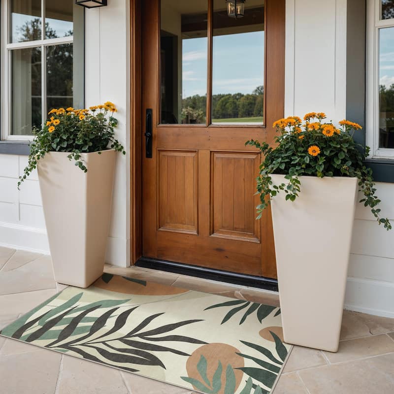 Mcow Bohemian Breeze Washable Indoor Outdoor Area Rug