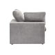preview thumbnail 8 of 18, Modern Linen Sectional Sofa Commix Down Filled Overstuffed Upholstered Couches for Living Room