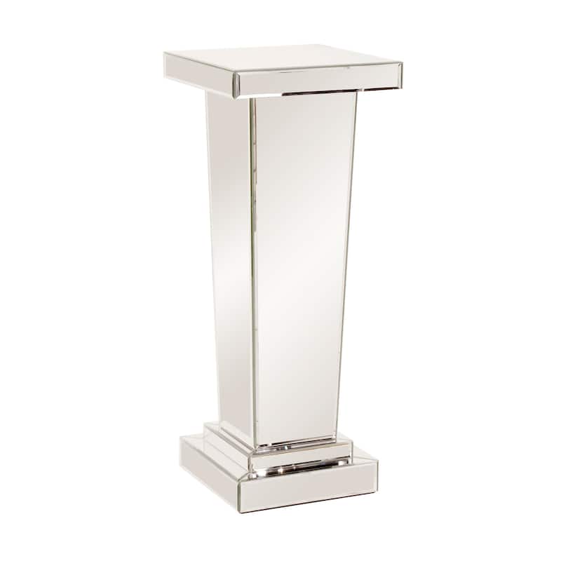 Allan Andrews Tapered Pedestal - mirrored - Glass
