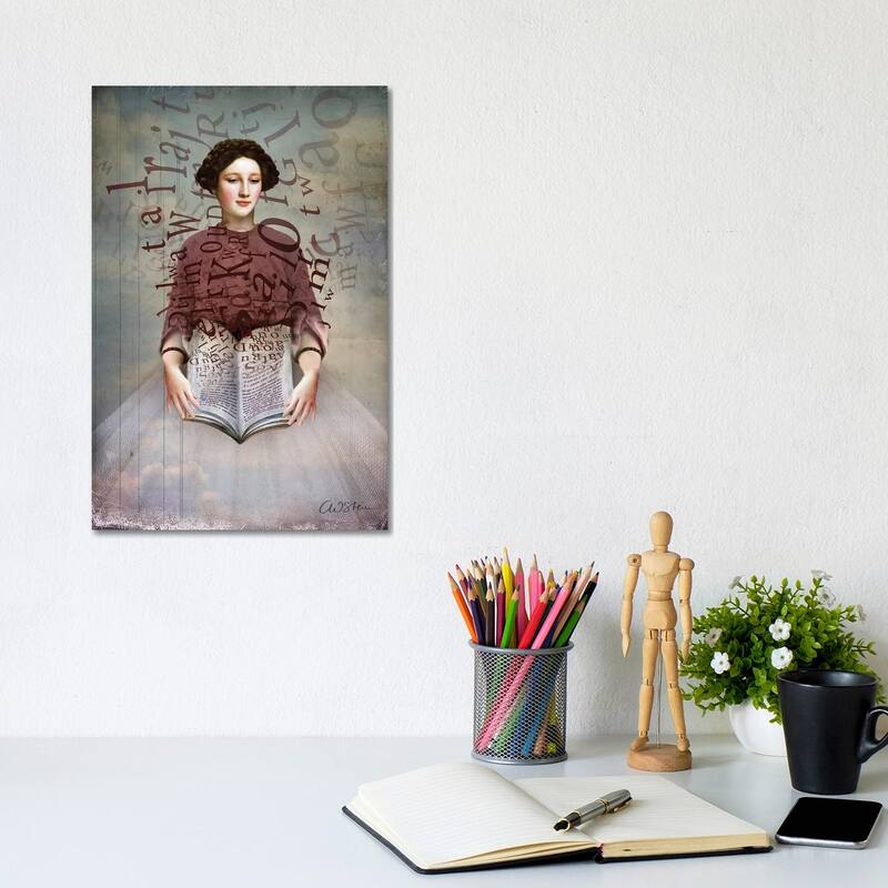 iCanvas "The Storybook" by Catrin Welz-Stein Canvas Print - 12x8x0.75