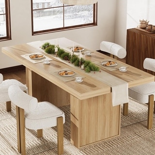 70.8 in Dining Table for 6 8 10 Modern Dining Room Table - Bed Bath ...