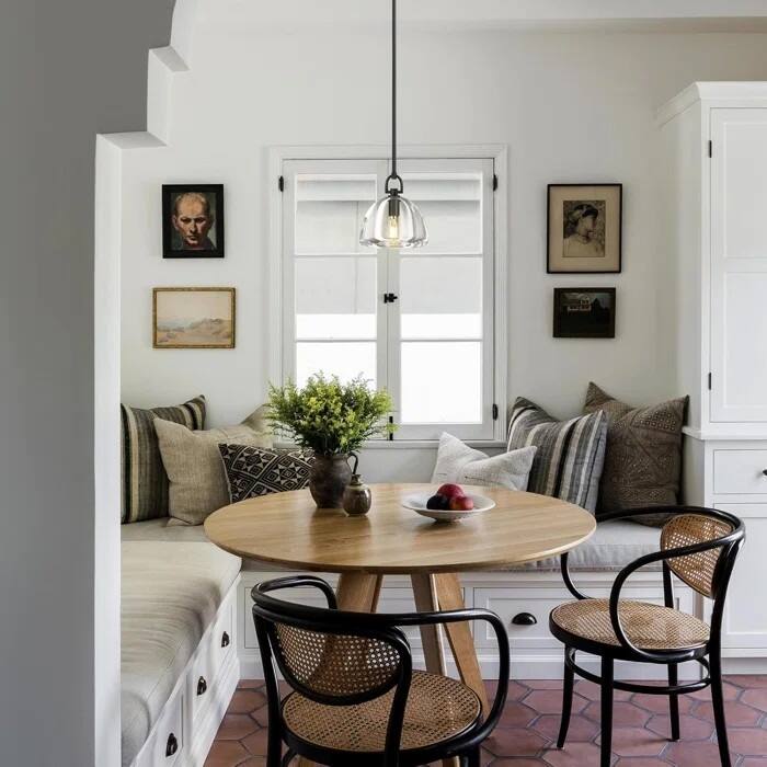 Crystal Hemisphere Pendant Light