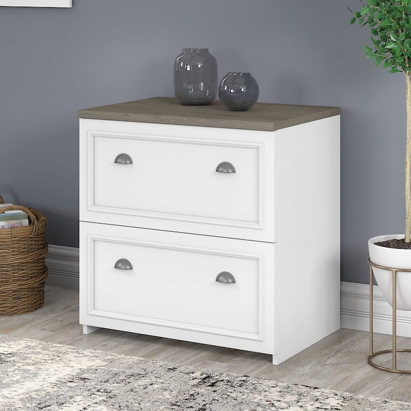 Lateral File Cabinet - White