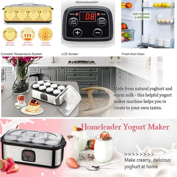homeleader yogurt maker