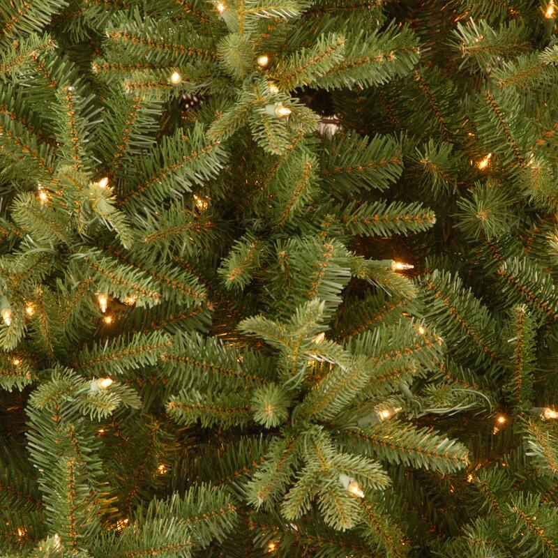 National Tree Company 6.5 ft. Pre-lit Realistic Artificial Slim Fir Tree