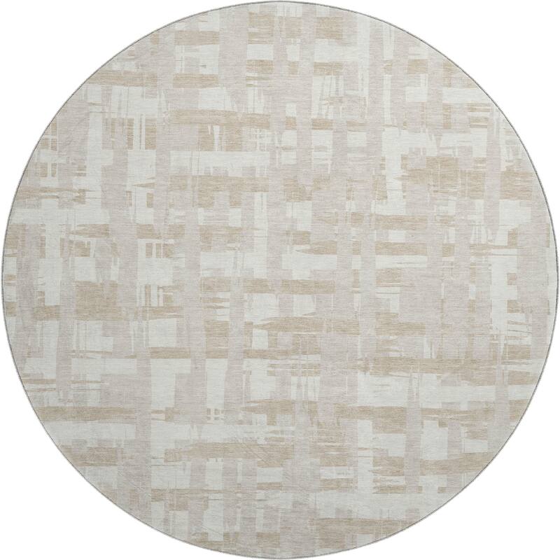 Premium Washable Super Soft Contemporary Plaid Mayfield Rug