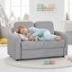 preview thumbnail 5 of 28, Gymax 2-Seat Kids Sofa Toddler Sofa Couch w/ Soft Teddy Fleece