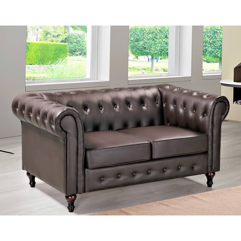 Smith Classic Chesterfield Loveseat