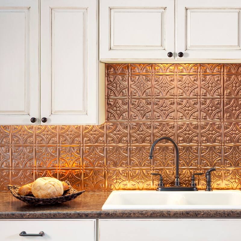 FASÄDE Traditional Style 1 Decorative Vinyl Backsplash Panel