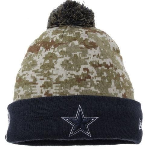 cowboys pom beanie