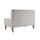 preview thumbnail 23 of 31, Allard Upholstered/Faux Leather Modern Farmhouse Nook Bench
