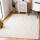 preview thumbnail 6 of 18, SAFAVIEH Tulum Sharie Moroccan Boho Rug - Dark Grey/Ivory - 5' 3" x 7' 6"