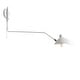 preview thumbnail 3 of 14, Frank 35" Iron Retro Swing LED Wall Sconce, White by JONATHAN Y - One