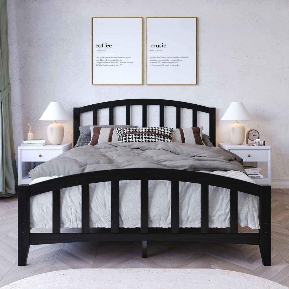 Clayfell Nogales Wood Panel Bed