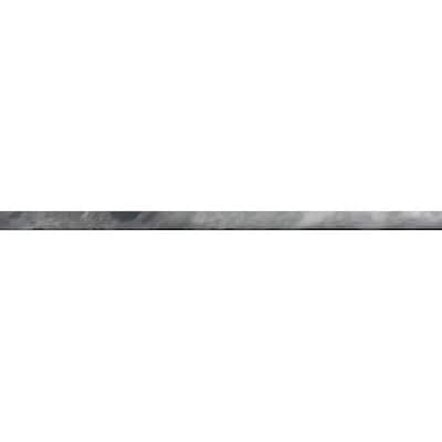 Apollo tile 0.5 x 12 Grandis Honed Gray Calacatta Bluette Marble Tile (0.5 sq ft/case) - 10 Pack