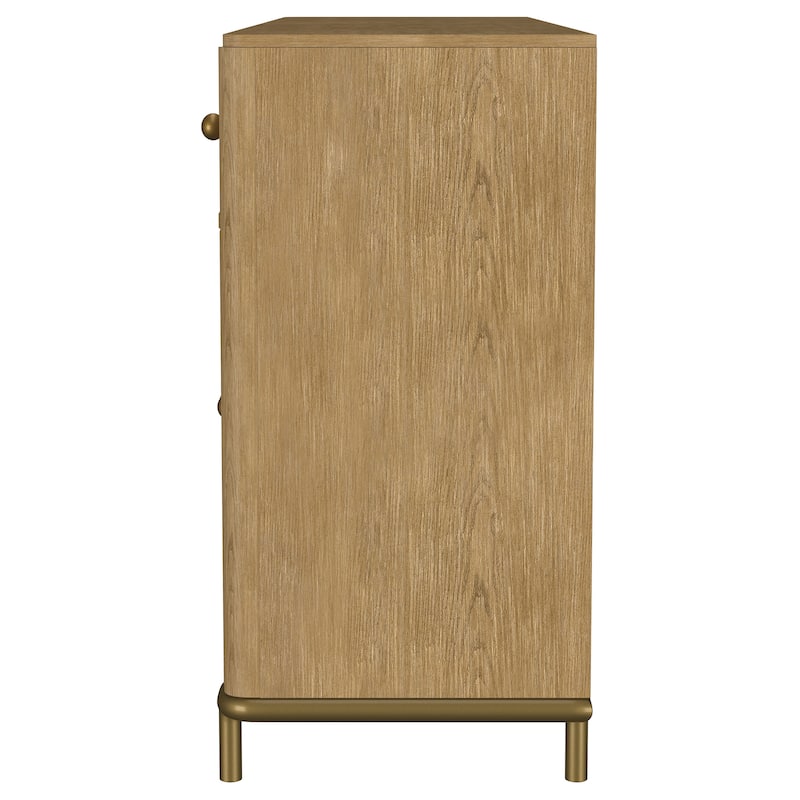 Arini 2-drawer Cane Door Dining Sideboard Server - 65.00'' x 18.00'' x 34.50''