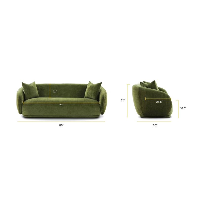 Poly and Bark Poole Sofa